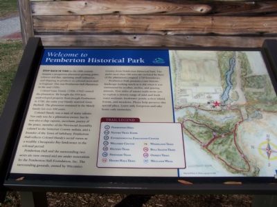 Welcome to Pemberton Historical Park Marker image. Click for full size.