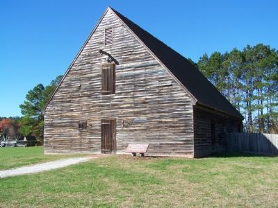 Pemberton Hall Tobacco Barn. Click for full size. Pemberton Hall Tobacco Barn image. Click for full size.