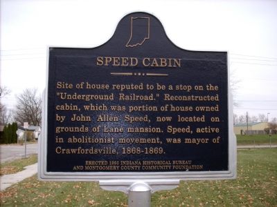 Speed Cabin Marker image. Click for full size.