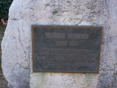 Teackle Mansion Marker. Click for full size. Teackle Mansion Marker image. Click for full size.