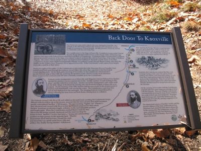 Fort Dickerson Marker. Click for full size. Fort Dickerson Marker image. Click for full size.