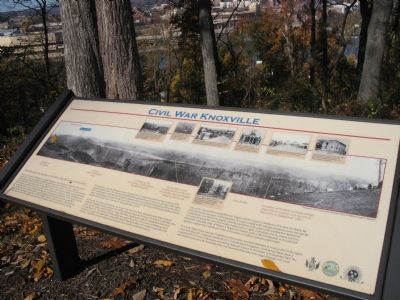 Civil War Knoxville Marker image. Click for full size.