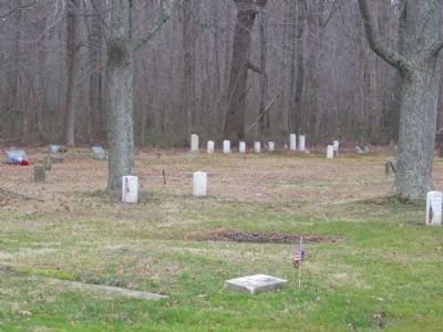 Graves of Ex-Slaves and Free Blacks. Click for full size. Graves of Ex-Slaves and Free Blacks image. Click for full size.