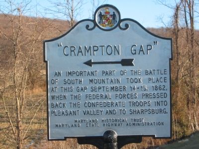 "Crampton Gap" Marker image. Click for full size.