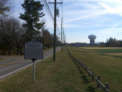 Lynchburg and Salem Turnpike Marker. Click for full size. Lynchburg and Salem Turnpike Marker image. Click for full size.