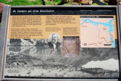 A Town at the Bottom Marker. Click for full size. A Town at the Bottom Marker image. Click for full size.