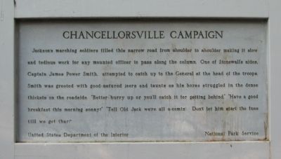 Chancellorsville Campaign Marker. Click for full size. Chancellorsville Campaign Marker image. Click for full size.