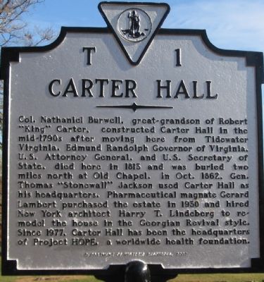 The "New" T1 Carter Hall Marker image. Click for full size.