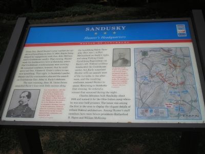 Sandusky  -  Hunter�s Headquarters marker image. Click for full size.