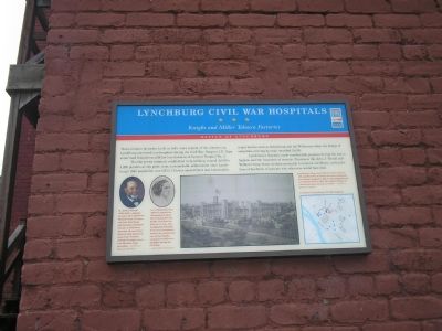 Lynchburg Civil War Hospitals  Civil War Trail marker image. Click for full size.