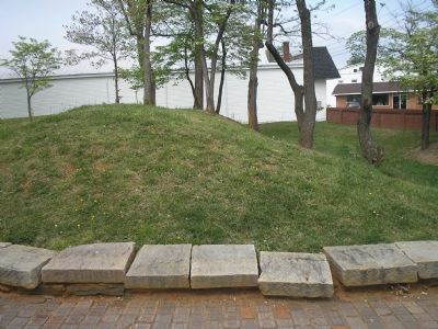 Fort Early earthworks. Click for full size. Fort Early earthworks image. Click for full size.