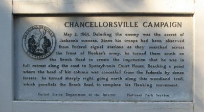 Chancellorsville Campaign Marker. Click for full size. Chancellorsville Campaign Marker image. Click for full size.