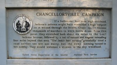 Chancellorsville Campaign Marker. Click for full size. Chancellorsville Campaign Marker image. Click for full size.