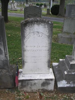 Grave of Gen. Thomas T. Munford image. Click for full size.