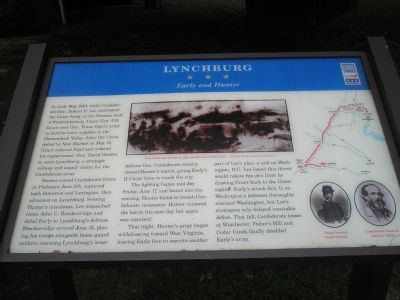 Lynchburg - Early and Hunter Civil War Trails marker image. Click for full size.