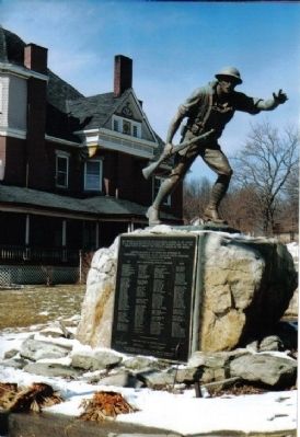 Doughboy Monument - All Wars Memorial image. Click for full size.
