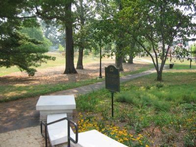 West Entrance to Jesup Blair Park. Click for full size. West Entrance to Jesup Blair Park image. Click for full size.