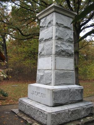 Jackson Marker. Click for full size. Jackson Marker image. Click for full size.