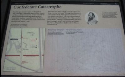 Confederate Catastrophe Marker. Click for full size. Confederate Catastrophe Marker image. Click for full size.