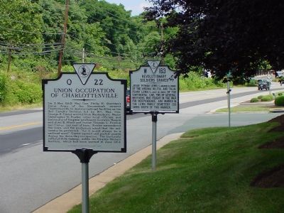 Civil War and Revolutionary War Markers image. Click for full size.