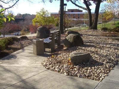 Virginia Western Community College Memorial and Marker. Click for full size. Virginia Western Community College Memorial and Marker image. Click for full size.