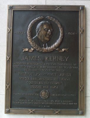 James Kerney Marker. Click for full size. James Kerney Marker image. Click for full size.