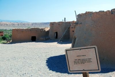 Anasazi Pueblos (located behind museum) image. Click for full size.