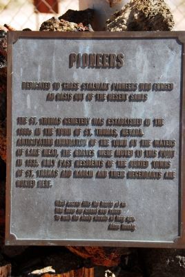 Pioneers Marker image. Click for full size.