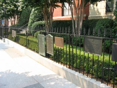 Several Markers in front of the Blair-Lee House. Click for full size. Several Markers in front of the Blair-Lee House image. Click for full size.