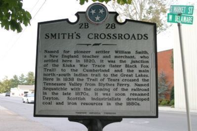 Smith's Crossroads. Click for full size. Smith's Crossroads image. Click for full size.