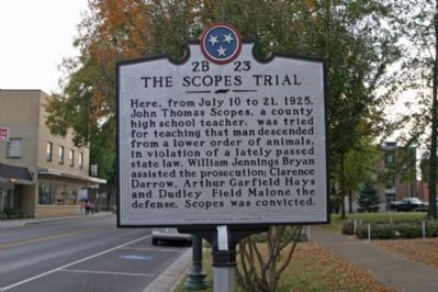 The Scopes Trial - Looking South image. Click for full size.