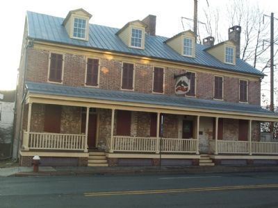 Old Eagle Tavern Marker. Click for full size. Old Eagle Tavern Marker image. Click for full size.