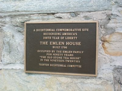Emlen House Marker image. Click for full size.