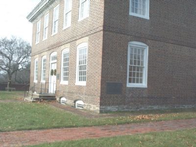 William Trent House with two other markers. Click for full size. William Trent House with two other markers image. Click for full size.