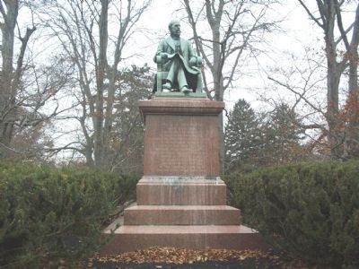 John A. Roebling Marker. Click for full size. John A. Roebling Marker image. Click for full size.