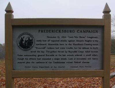 Fredericksburg Campaign Marker image. Click for full size.
