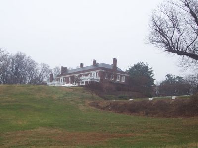 Oxon Hill Manor, <i>the great manor house</i>, constructed 1928 image. Click for full size.