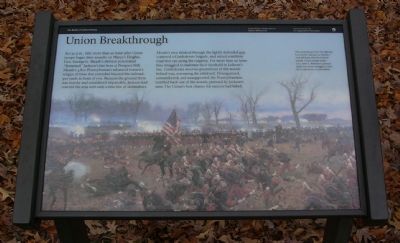 Union Breakthrough Marker. Click for full size. Union Breakthrough Marker image. Click for full size.