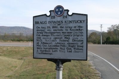 Bragg Invades Kentucky - Back image. Click for full size.