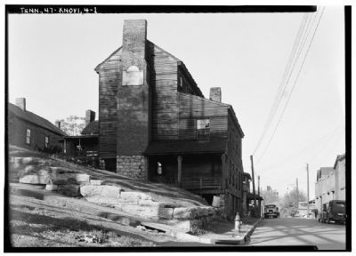 Historical Photograph - Southwest View of Chisholm Tavern image. Click for more information.