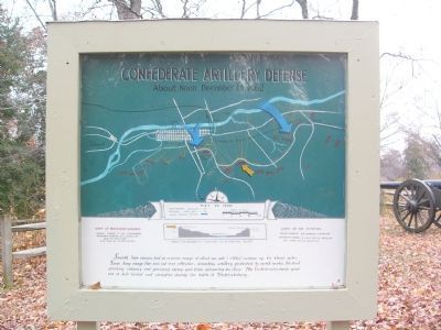 Confederate Artillery Defense Marker image. Click for full size.