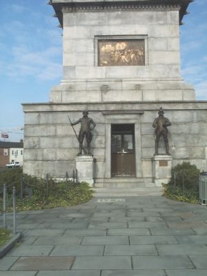 Front of the Trenton Battle Monument image. Click for full size.