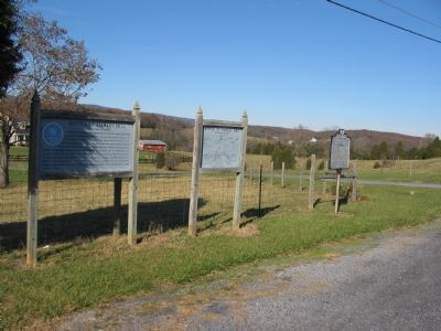 Marker Set along the Old Valley Pike image. Click for full size.