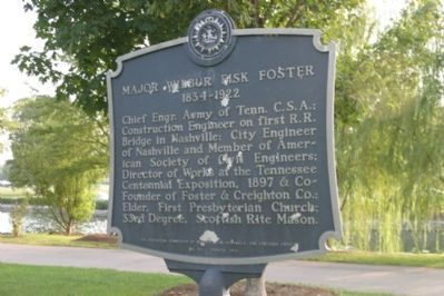 Major Wilbur Fisk Foster - Back image. Click for full size.