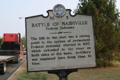Battle of Nashville - Back image. Click for full size.