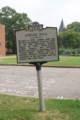 Jubilee Hall Marker. Click for full size. Jubilee Hall Marker image. Click for full size.