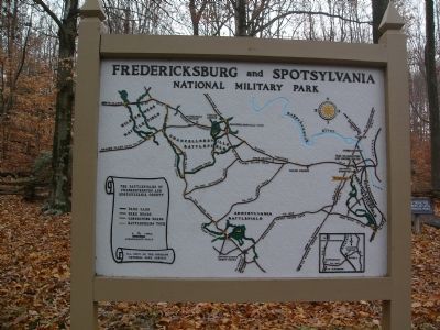 Fredericksburg and Spotsylvania National Military Park Map Marker image. Click for full size.