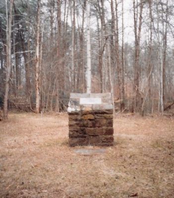 Cedar Run Court House Site Marker. Click for full size. Cedar Run Court House Site Marker image. Click for full size.