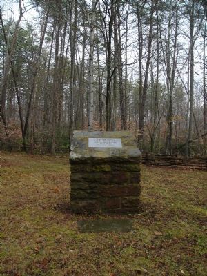 Cedar Run Court House Site Marker. Click for full size. Cedar Run Court House Site Marker image. Click for full size.