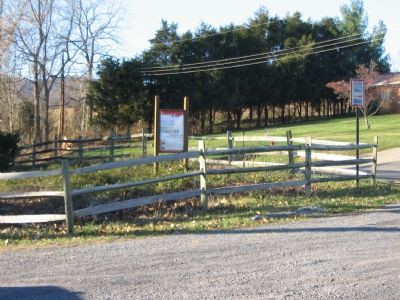 CWPT Entrance Sign to the Battlefield Site image. Click for full size.